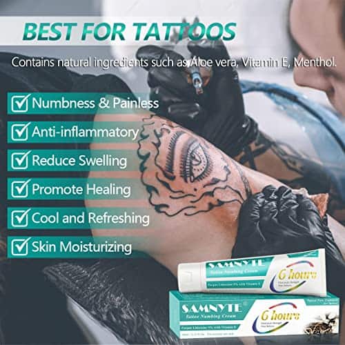 Tattoo Numbing Cream, 6 - 8 Hours Painless - InkedMind
